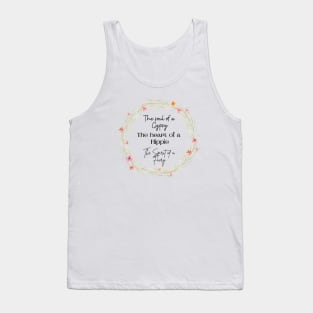 The soul of a Gypsy, The heart of a Hippie, The spirit of a Fairy Tank Top